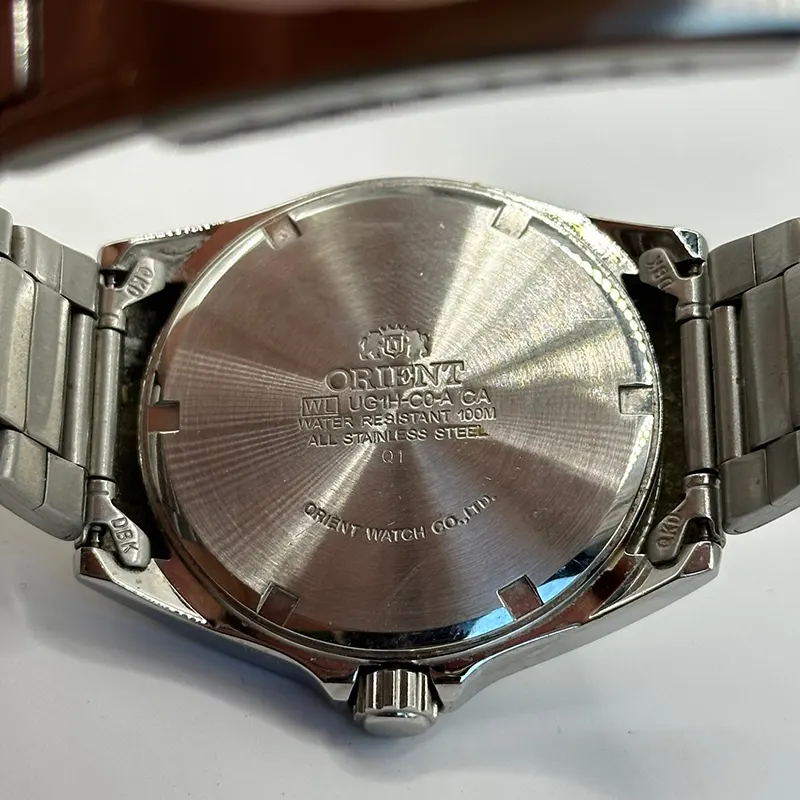 Orient Contemporary Ice Blue 35mm Dial Men's Watch- FUG0Q005S6